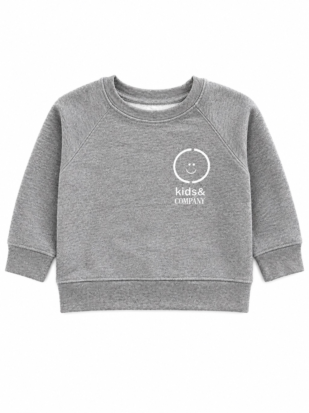 Mini Mioche Kids & Company Gray Crewneck Sweatshirt for Kids